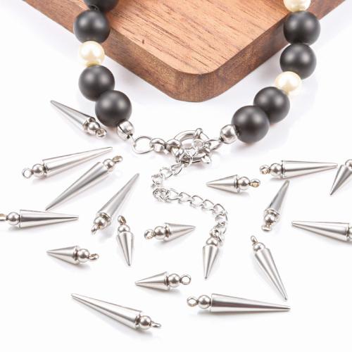 Stainless Steel Pendants, 304 Stainless Steel, Geometrical Pattern, Vacuum Ion Plating, DIY & different styles for choice, 100PCs/Bag, Sold By Bag