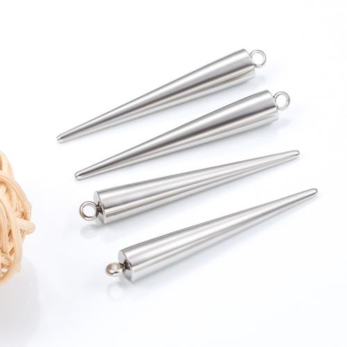 Stainless Steel Pendants, 304 Stainless Steel, Geometrical Pattern, DIY & different size for choice, original color, 10PCs/Bag, Sold By Bag