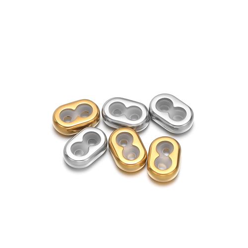 Stainless Steel Jewelry Clasp, 304 Stainless Steel, plated, DIY, more colors for choice, 13x8.50mm, 10PCs/Bag, Sold By Bag