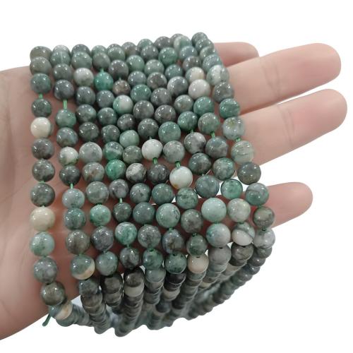 Agate Beads, Green Agate, Round, polished, different size for choice, Sold Per Approx 15.4 Inch Strand