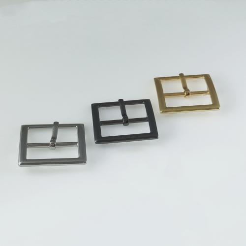 Tibetan Style Bag Pin Buckle, Geometrical Pattern, plated, DIY, more colors for choice, 45.50x42mm, Sold By PC