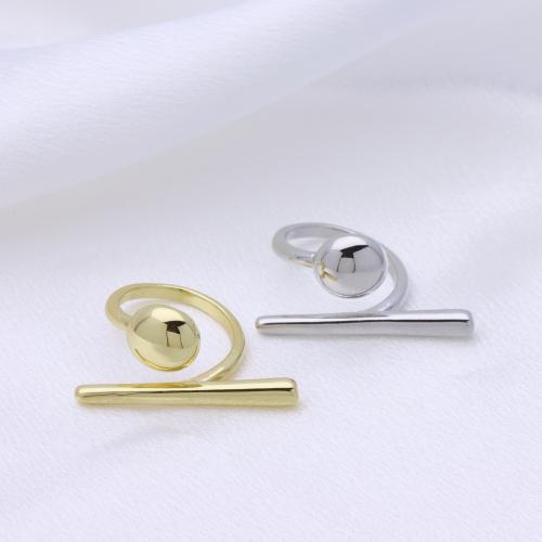 Brass Finger Ring, plated, adjustable & for woman, more colors for choice, 31x14mm, Sold By PC
