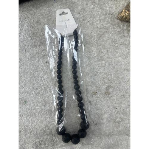 lava collar, unisexo, beads size 6mm,8mm,10mm,12mm,14mm, Vendido por Sarta