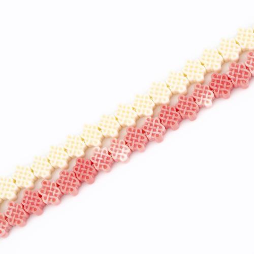 канифольные ювелирные бусины, канифоль, Китайский узел, DIY, Много цветов для выбора, 8x11x5mm, Продан через Приблизительно 39 см Strand