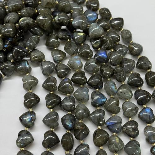Gemstone Jewelry Beads, Heart, DIY & different materials for choice, 15x14mm, Approx 22PCs/Strand, Sold By Strand