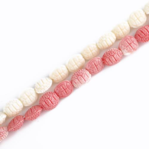 Resin Jewelry Beads, DIY, more colors for choice, 12.50x10.50x6mm, Sold Per Approx 36 cm Strand