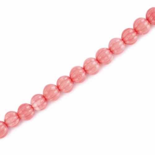 Resin Jewelry Beads, Pumpkin, DIY, pink, 10x10x10mm, Sold Per Approx 38.5 cm Strand