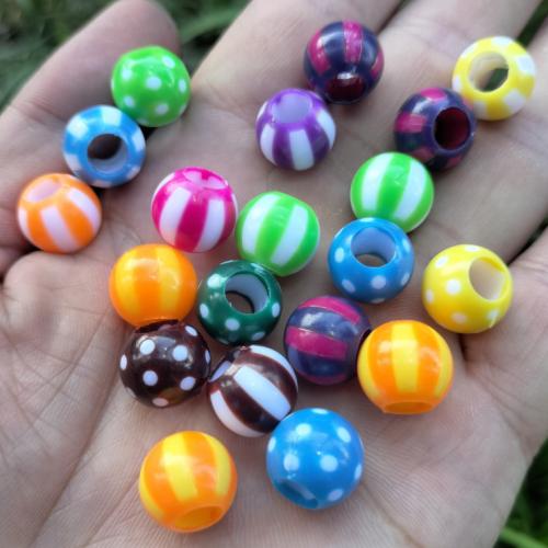 Abalorios de Resina, Esférico, moldeo por inyección, Bricolaje, más colores para la opción, 12mm, agujero:aproximado 5mm, aproximado 800PCs/Grupo, 500T/Grupo, Vendido por Grupo