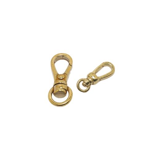 Brass Lobster Claw Cord Clasp, DIY & machine polishing & different size for choice, Sold By PC