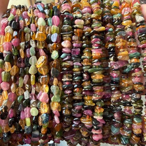 Бусины из поделочных камней, Турмалин, Нерегулярные, DIY & разные стили для выбора, 6x8mm, Продан через Приблизительно 35-40 см Strand