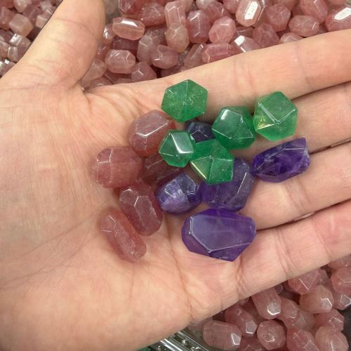 Природные кварцевые Украшения Бусы, Природный кварцевый, Геометрический узор, DIY & различные материалы для выбора & граненый, 8mm, продается PC