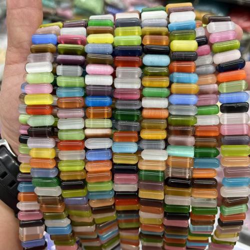 Ojo de gato Abalorio, Bricolaje & diferentes estilos para la opción, Vendido por Sarta