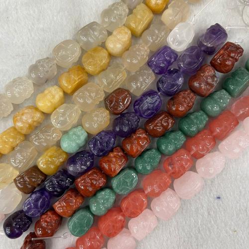 Gemstone Beads, Fabulous Wild Beast, DIY & different materials for choice, 12x16mm, Approx 10PCs/Strand, Sold By Strand