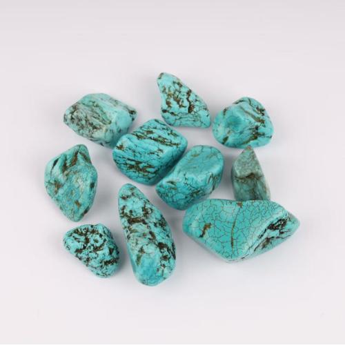 Fashion Decoration, Natural Turquoise, irregular, DIY & different size for choice & no hole, turquoise blue, Sold By PC