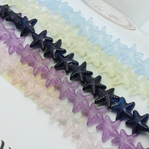 Бусины из кристаллов, Кристаллы, Морская звезда, DIY, много цветов для вабора, 15x14mm, Приблизительно 30ПК/Strand, продается Strand