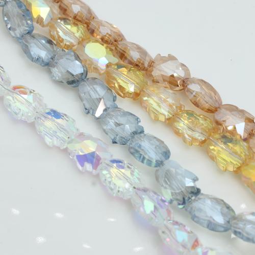 Бусины из кристаллов, Кристаллы, Пингвин, Другое покрытие, DIY, много цветов для вабора, 8x10mm, Приблизительно 70ПК/Strand, продается Strand