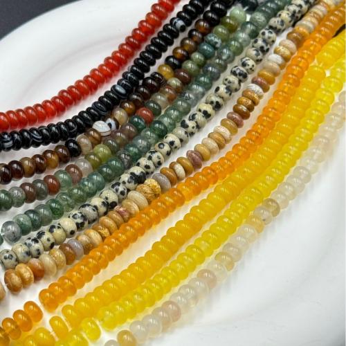 Gemstone Jewelry Beads, Abacus, DIY & different styles for choice, 3x6mm, Sold By Strand