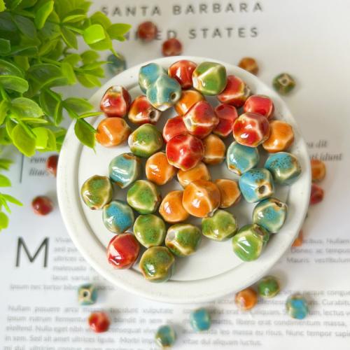 Ювелирный фарфоровый бусины, фарфор, DIY, Много цветов для выбора, 10x9.50mm, отверстие:Приблизительно 2.5mm, продается PC