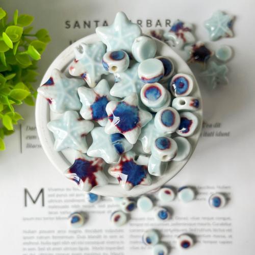 Ювелирный фарфоровый бусины, фарфор, DIY & разные стили для выбора, продается PC