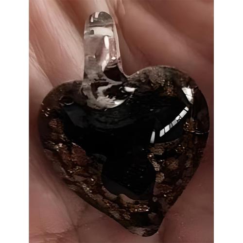 бусины Lampwork ручной работы, Лэмпворк, Сердце, DIY, красный, продается PC