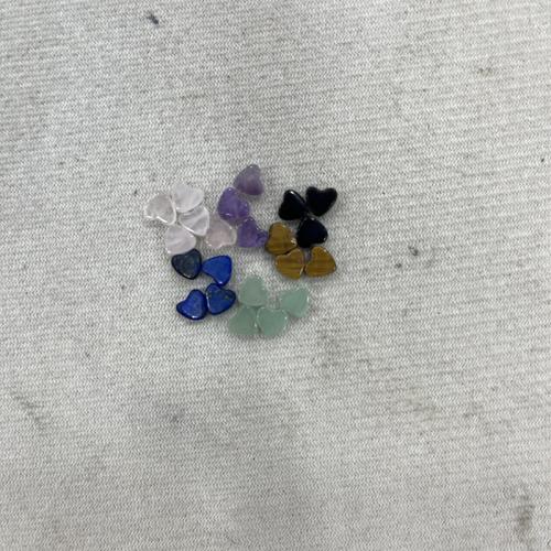 Бусины из поделочных камней, Полудрагоценный камень, Сердце, DIY, 6mm, продается PC