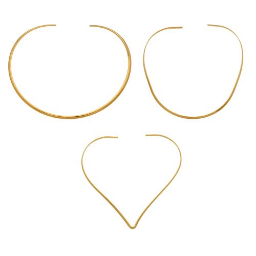 Нержавеющая сталь 304 воротник, Другое покрытие, разные стили для выбора & Женский, продается PC