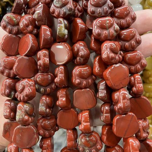 Perles bijoux en pierres gemmes, pierre gemme, Griffe, DIY & différents matériaux pour le choix, 26x26mm, Environ 13PC/brin, Vendu par brin