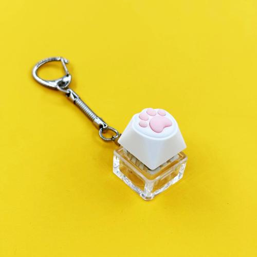 Bag Purse Charms Keyrings Keychains, PC Plastic, Keyboard, more colors for choice, 19x19x26mm, Sold By PC