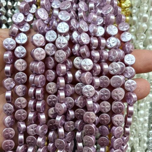 Peties perles de la mer du sud, Shell Pearl, Placage, DIY & styles différents pour le choix, Vendu par Environ 38 cm brin