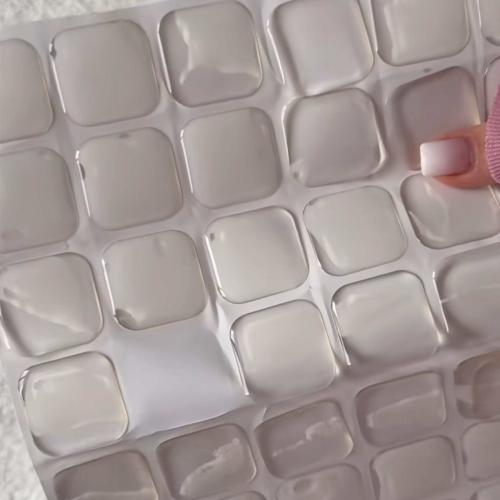 Cabujón de Resina de Moda, Patrón Geométrico, Bricolaje, 25x25x1.60mm, Vendido por Sarta