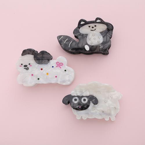 Hoja de acetato Garra de pelo, Dibujos animados, Lindo & diferentes estilos para la opción & para mujer, Vendido por UD