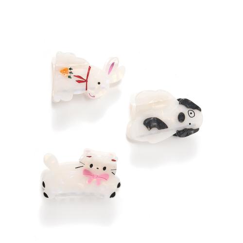 Pinces à cheveux griffes , Feuille d'acétate, Dessin animé, Mignon & styles différents pour le choix & pour femme, Vendu par PC