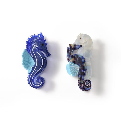 Hoja de acetato Garra de pelo, Caballito de mar, Lindo & diferentes estilos para la opción & para mujer, Vendido por UD