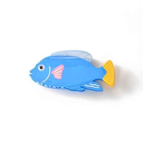 Hoja de acetato Garra de pelo, Pez, diseño océano & diferentes estilos para la opción & para mujer, Vendido por UD