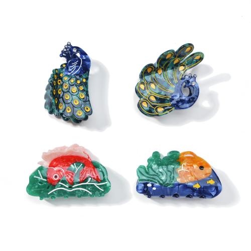 Hoja de acetato Garra de pelo, Animal, Lindo & diferentes estilos para la opción & para mujer, Vendido por UD