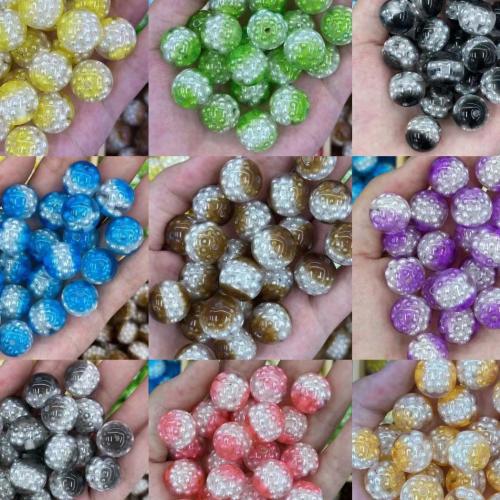 Kunststoffperlen, Harz, mit Kunststoff Perlen, DIY, keine, 16mm, 5PCs/Tasche, verkauft von Tasche