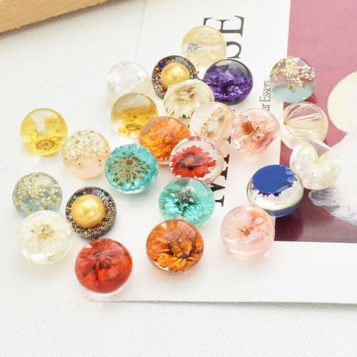 Haarklammer Zubehör, Harz, DIY & verschiedene Stile für Wahl, keine, 12-13x9-10mm, 50PCs/Tasche, verkauft von Tasche