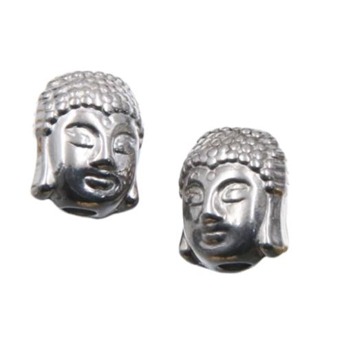 Stainless Steel Beads, 304 Stainless Steel, Buddha, plated, DIY & different styles for choice, Sold By PC