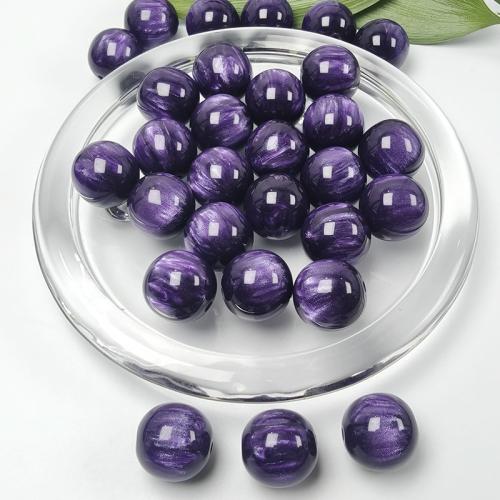 Imitation Cats Eye Resin Perlen, Harz, rund, DIY & verschiedene Größen vorhanden, keine, verkauft von PC