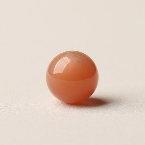 Natural Moonstone Beads, Orange Moonstone, Round, DIY & different size for choice, Sold By PC