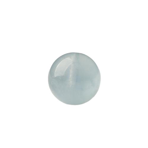 Gemstone Jewelry Beads, Aquamarine, Round, DIY & different size for choice, Sold By PC