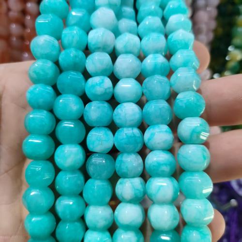 Gemstone Jewelry Beads, Lantern, polished, DIY, more colors for choice, 10mm, Approx 42PCs/Strand, Sold By Strand