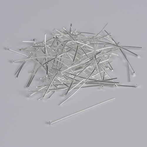 Iron Headpin, plated, DIY, more colors for choice, 0.80x30mm, 100PCs/Bag, Sold By Bag