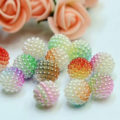 ABS Plastic Beads, Bayberry, painted, DIY, more colors for choice, 12mm, Approx 750PCs/Lot, 500G/Lot, Sold By Lot