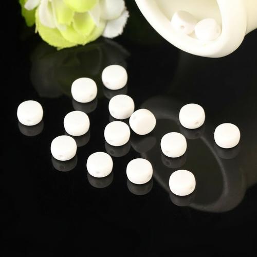 Opaque Acrylic Beads, injection moulding, DIY & different styles for choice, white, 500G/Lot, Sold By Lot