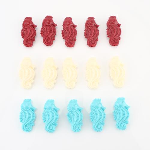 Sea Bamboo Coral Beads, Seahorse, DIY, more colors for choice, 14x29x8mm, Sold By PC