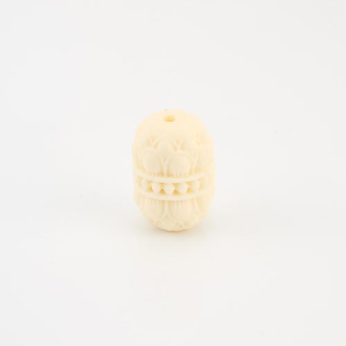 Sea Bamboo Coral Beads, DIY, yellow, 19x13x13mm, Sold By PC