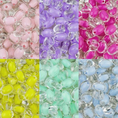 Bead in Bead Acrylic Beads, Rabbit, DIY, more colors for choice, 12x15x10mm, Hole:Approx 2mm, 30PCs/Bag, Sold By Bag