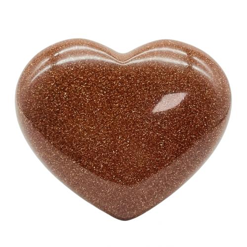 Gemstone Decoration, Heart, DIY & different materials for choice, 38x45x20mm, Sold By PC