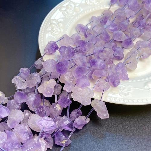 Natürliche Amethyst Perlen, Unregelmäßige, DIY, beads size 14-19mm, verkauft per ca. 38 cm Strang